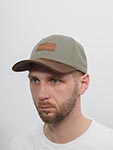 Бейсболка STETSON арт. 7721126 BASEBALL CAP COTTON (оливковый / коричневый)